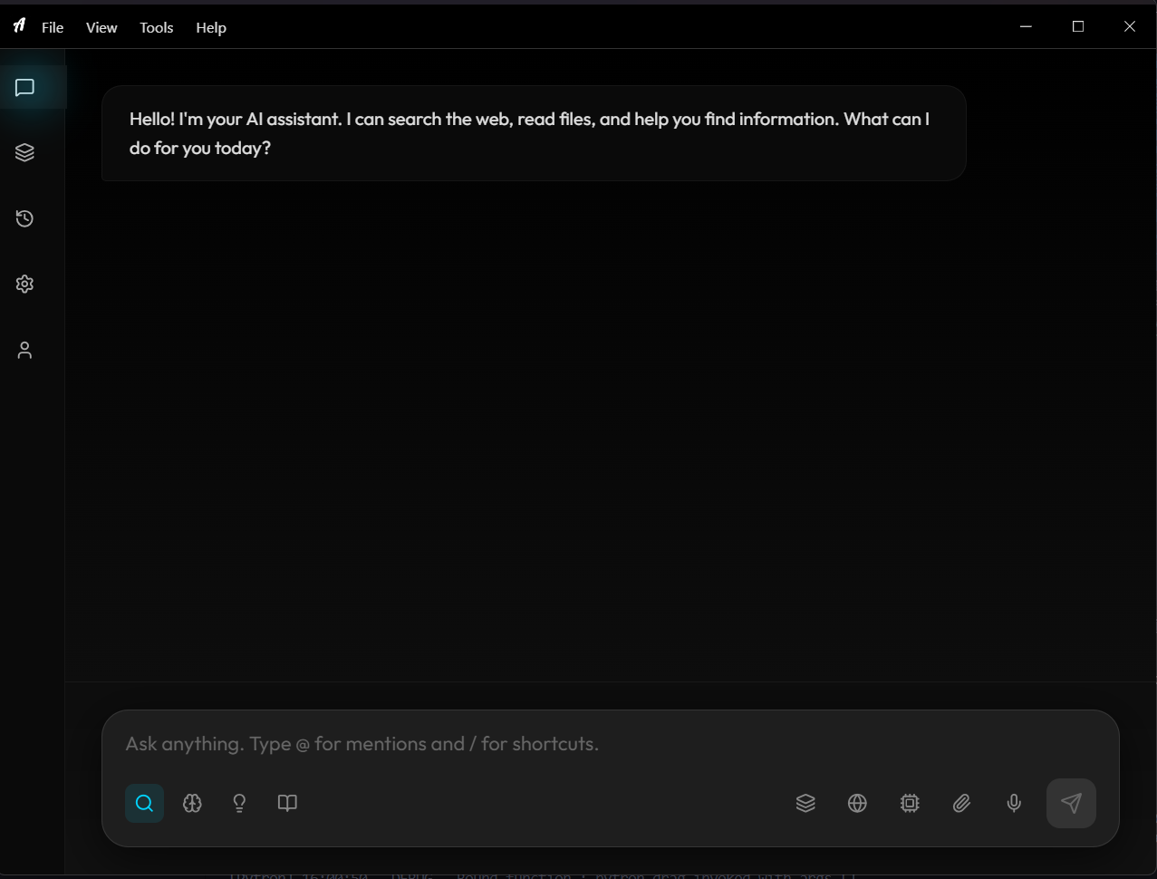 Agentic UI Interface Preview